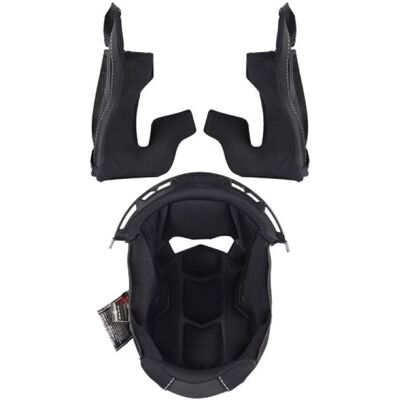 Mousse de joues et Coiffe LS2 FF817 Noir - Publicité Mousse de joues et Coiffe LS2 FF817 Noir - Publicité