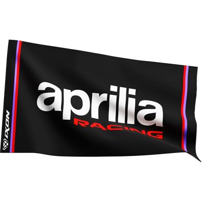 Drapeau Ixon APRILIA 25 Noir - Publicité Drapeau Ixon APRILIA 25 Noir - Publicité