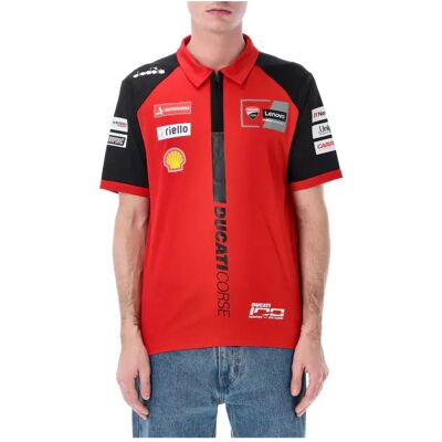Polo Kenny DUCATI REPLICA TEAMWEAR 26 Red - Publicité Polo Kenny DUCATI REPLICA TEAMWEAR 26 Red - Publicité
