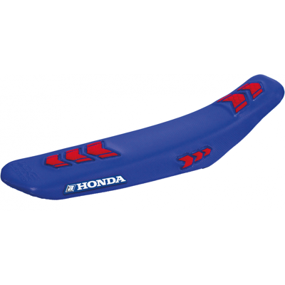 Housse de selle Blackbird Replica Team HRC 50th Anniversary - Publicité Housse de selle Blackbird Replica Team HRC 50th Anniversary - Publicité