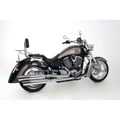 Support valises Hepco & Becker C-Bow - chrome - Publicité Support valises Hepco & Becker C-Bow - chrome - Publicité