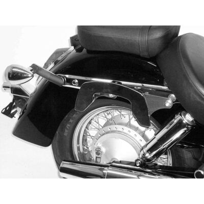 Support valises Hepco & Becker C-Bow - chrome - Publicité Support valises Hepco & Becker C-Bow - chrome - Publicité