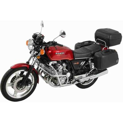 Support top case Hepco & Becker - chrome - Publicité Support top case Hepco & Becker - chrome - Publicité
