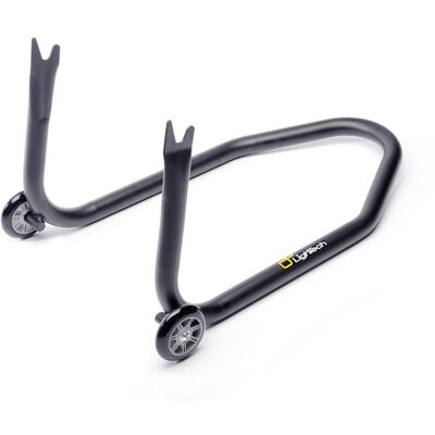 Support arrière pour moto Lightech - Léger, double bras oscillant - Publicité Support arrière pour moto Lightech - Léger, double bras oscillant - Publicité