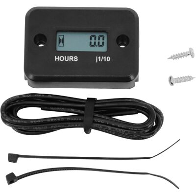 Compteur d'heures P2R COMPTEUR-COMPTE HEURE MOTEUR UNIVERSEL 2T-4T NOIR -P2R- - Publicité Compteur d'heures P2R COMPTEUR-COMPTE HEURE MOTEUR UNIVERSEL 2T-4T NOIR -P2R- - Publicité