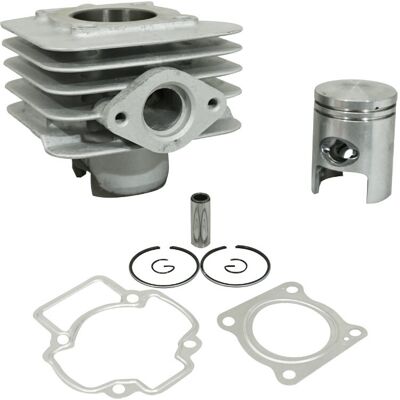 Kit cylindre 50cc 2T aluminium Nikasil Piaggio - Publicité Kit cylindre 50cc 2T aluminium Nikasil Piaggio - Publicité