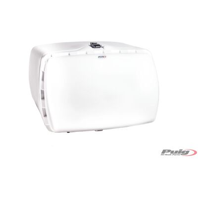 Top case Puig Maxi Box Blanc - Publicité Top case Puig Maxi Box Blanc - Publicité