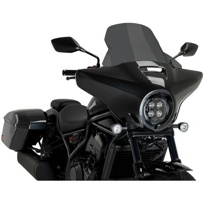 PUIG HIGH - ROAD 21545F Pare-brise - Pare-brise pour HONDA CMX 1100T REBEL 2023 - Publicité PUIG HIGH - ROAD 21545F Pare-brise - Pare-brise pour HONDA CMX 1100T REBEL 2023 - Publicité