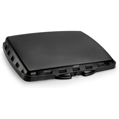 Couvercle Top case Puig Capot Coffre Mega Box Noire - Publicité Couvercle Top case Puig Capot Coffre Mega Box Noire - Publicité