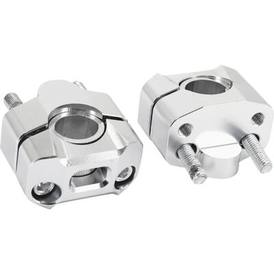 Pontet de guidon Replay UNIVERSEL ALU CNC DIAM 22.2 mn ARGENT PAIRE - Publicité Pontet de guidon Replay UNIVERSEL ALU CNC DIAM 22.2 mn ARGENT PAIRE - Publicité