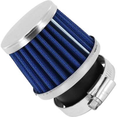 Filtre à air Replay KN SMALL FD CHROME - BLEU FIXATION DROITE DIAM 35 - 28 - Publicité Filtre à air Replay KN SMALL FD CHROME - BLEU FIXATION DROITE DIAM 35 - 28 - Publicité