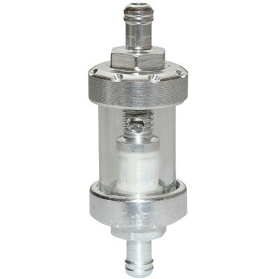 Filtre à essence Replay CYLINDRIQUE ALU DIAM 6mm TRANSPARENT - ARGENT - Publicité Filtre à essence Replay CYLINDRIQUE ALU DIAM 6mm TRANSPARENT - ARGENT - Publicité