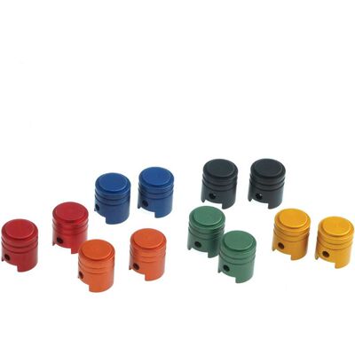 Valve RFX Capuchons de sport (Piston/Orange) 2pcs - Publicité Valve RFX Capuchons de sport (Piston/Orange) 2pcs - Publicité
