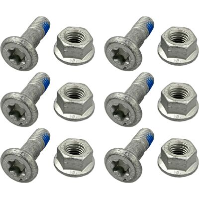 Kit Visserie Moto TT RFX de couronne Race M8 x 25mm - 6 pièces - Publicité Kit Visserie Moto TT RFX de couronne Race M8 x 25mm - 6 pièces - Publicité