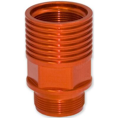 Extension maitre cylindre de frein RFX réservoir arrière Orange - Publicité Extension maitre cylindre de frein RFX réservoir arrière Orange - Publicité