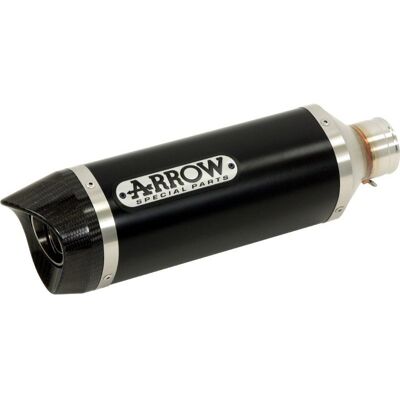 Silencieux Arrow Alu dark Street thunder embout carbone Alu dark - Publicité Silencieux Arrow Alu dark Street thunder embout carbone Alu dark - Publicité