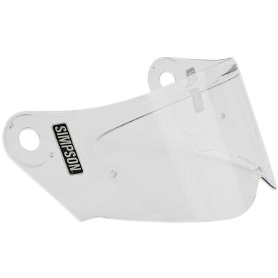 Visière Darksome de Simpson - transparente - Unisexe - Accessoire casque - Publicité Visière Darksome de Simpson - transparente - Unisexe - Accessoire casque - Publicité