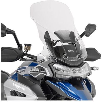 Pare-brise GIVI Hauteur pour Motos & Scooters - Publicité Pare-brise GIVI Hauteur pour Motos & Scooters - Publicité