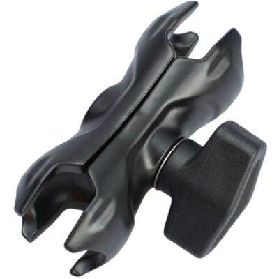 SW-Motech Bras de fixation pivotant noir - 5,5cm - Publicité SW-Motech Bras de fixation pivotant noir - 5,5cm - Publicité