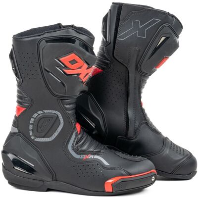 Bottes DXR VENGER Black/Red - Publicité Bottes DXR VENGER Black/Red - Publicité