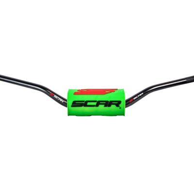 Guidon Scar O² Ø28,6 - Yamaha YZ/YZF Green - Publicité Guidon Scar O² Ø28,6 - Yamaha YZ/YZF Green - Publicité
