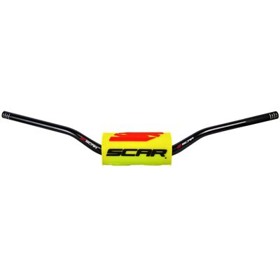 Guidon Scar O² Ø28,6 - Yamaha YZ/YZF Yellow - Publicité Guidon Scar O² Ø28,6 - Yamaha YZ/YZF Yellow - Publicité