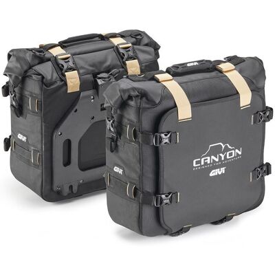Sacoches cavalières Givi GRT720B - (2 x 25 LITRES) Noir - Publicité Sacoches cavalières Givi GRT720B - (2 x 25 LITRES) Noir - Publicité