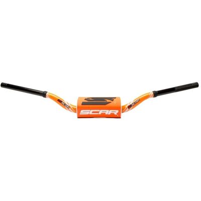 Guidon Scar O² COLOR Ø28,6 - Yamaha YZ/YZF - ORANGE Orange - Publicité Guidon Scar O² COLOR Ø28,6 - Yamaha YZ/YZF - ORANGE Orange - Publicité