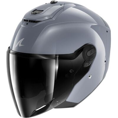 Casque jet Shark RS JET CARBON DARK SHADOW Gun Silver - Publicité Casque jet Shark RS JET CARBON DARK SHADOW Gun Silver - Publicité