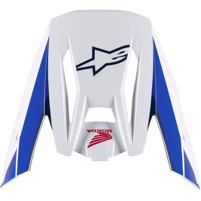 Visière Alpinestars S-m5 Ece 22.06 - Blanc / Bleu / Rouge - Visière de casque - Publicité Visière Alpinestars S-m5 Ece 22.06 - Blanc / Bleu / Rouge - Visière de casque - Publicité