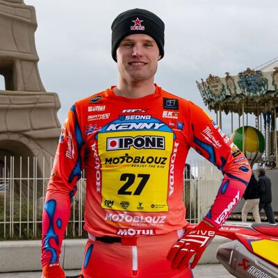 Maillot cross Kenny REPLICA FREDRIKSEN 2026 Multicolore - Publicité Maillot cross Kenny REPLICA FREDRIKSEN 2026 Multicolore - Publicité