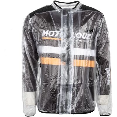 Veste de pluie DXR HOLESHOT Transparent - Publicité Veste de pluie DXR HOLESHOT Transparent - Publicité