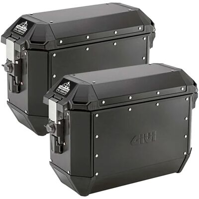 Valise Givi Trekker Alaska Black Line 36 litres Noir - Publicité Valise Givi Trekker Alaska Black Line 36 litres Noir - Publicité