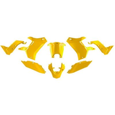 Yamaha Ténéré 700 - Kit plastique Rtech Revolution - Jaune - Publicité Yamaha Ténéré 700 - Kit plastique Rtech Revolution - Jaune - Publicité
