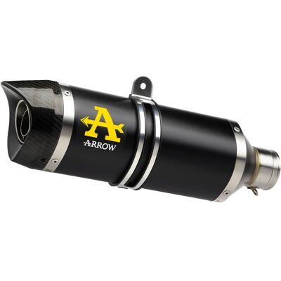 Silencieux Arrow Urban Alu Dark embout Carbone Alu dark - Publicité Silencieux Arrow Urban Alu Dark embout Carbone Alu dark - Publicité