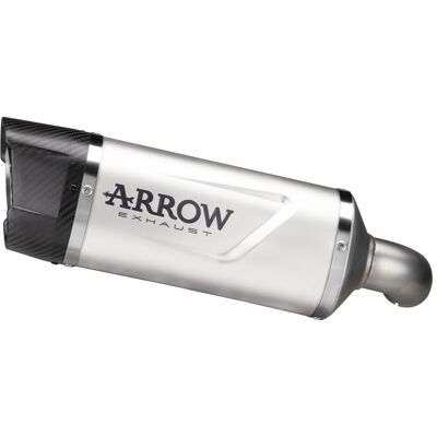 Silencieux Arrow indy race Alu embout carbone Alu - Publicité Silencieux Arrow indy race Alu embout carbone Alu - Publicité