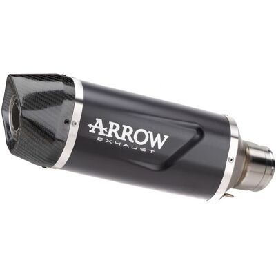 Silencieux Arrow indy race Alu Dark embout carbone Alu dark - Publicité Silencieux Arrow indy race Alu Dark embout carbone Alu dark - Publicité