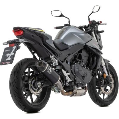 Silencieux Arrow INDY RACE EMBOUT CARBONE Alu dark - Publicité Silencieux Arrow INDY RACE EMBOUT CARBONE Alu dark - Publicité