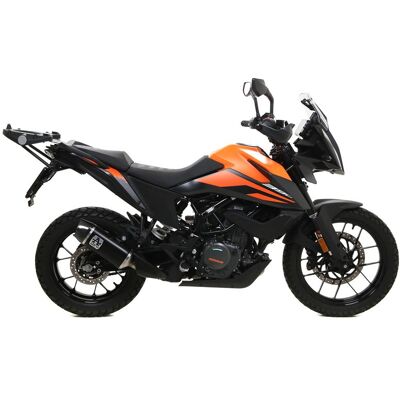 Silencieux Arrow indy race alu Dark embout carbone - Publicité Silencieux Arrow indy race alu Dark embout carbone - Publicité