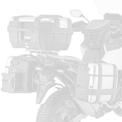 Support valises Kappa KL ONE FIT MONOKEY CAM SIDE - Publicité Support valises Kappa KL ONE FIT MONOKEY CAM SIDE - Publicité