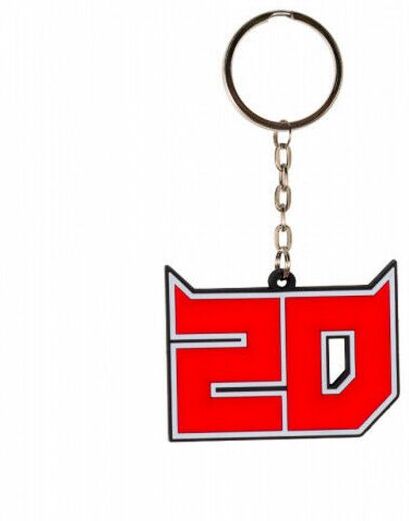 FABIO QUARTARARO 20 Keyring Red