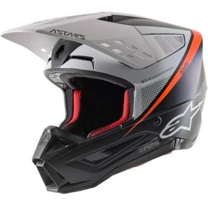 Alpinestars S M5 Rayon ECE Black White Orange