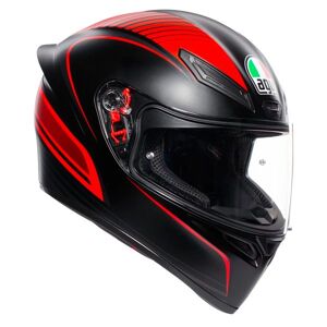 AGV K1 S Multi Warmup Matt Black Red