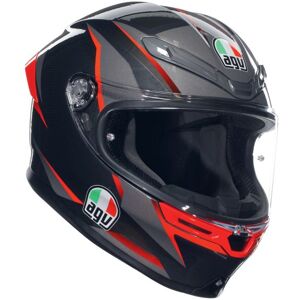 AGV K6 S Multi Slashcut Black Grey Red