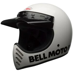 Bell Moto-3 Classic Gloss White