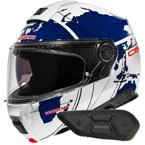 Schuberth C5 Globe Blue + Kit Bluetooth SC2 C5 - E2