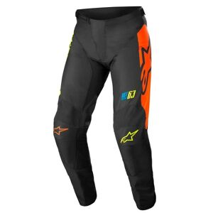 Alpinestars Racer Compass Black Yellow Fluo Coral Pant