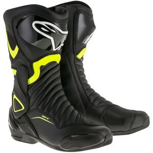 Alpinestars SMX 6 V2 Black Yellow Fluo