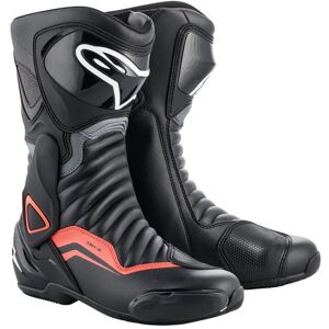 Alpinestars SMX-6 V2 Black Grey Red Fluo