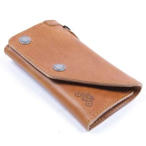 Helstons Portefeuille Leather Tan